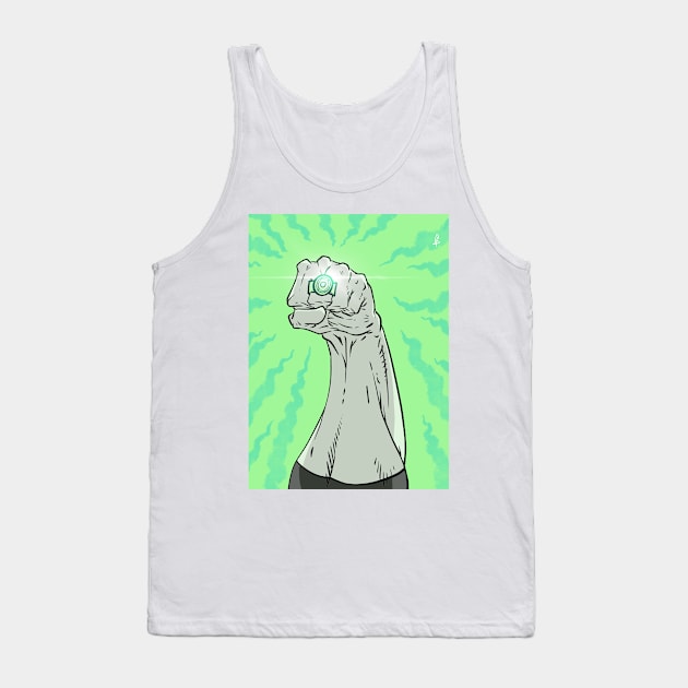 Superhero Tank Top by bayooart